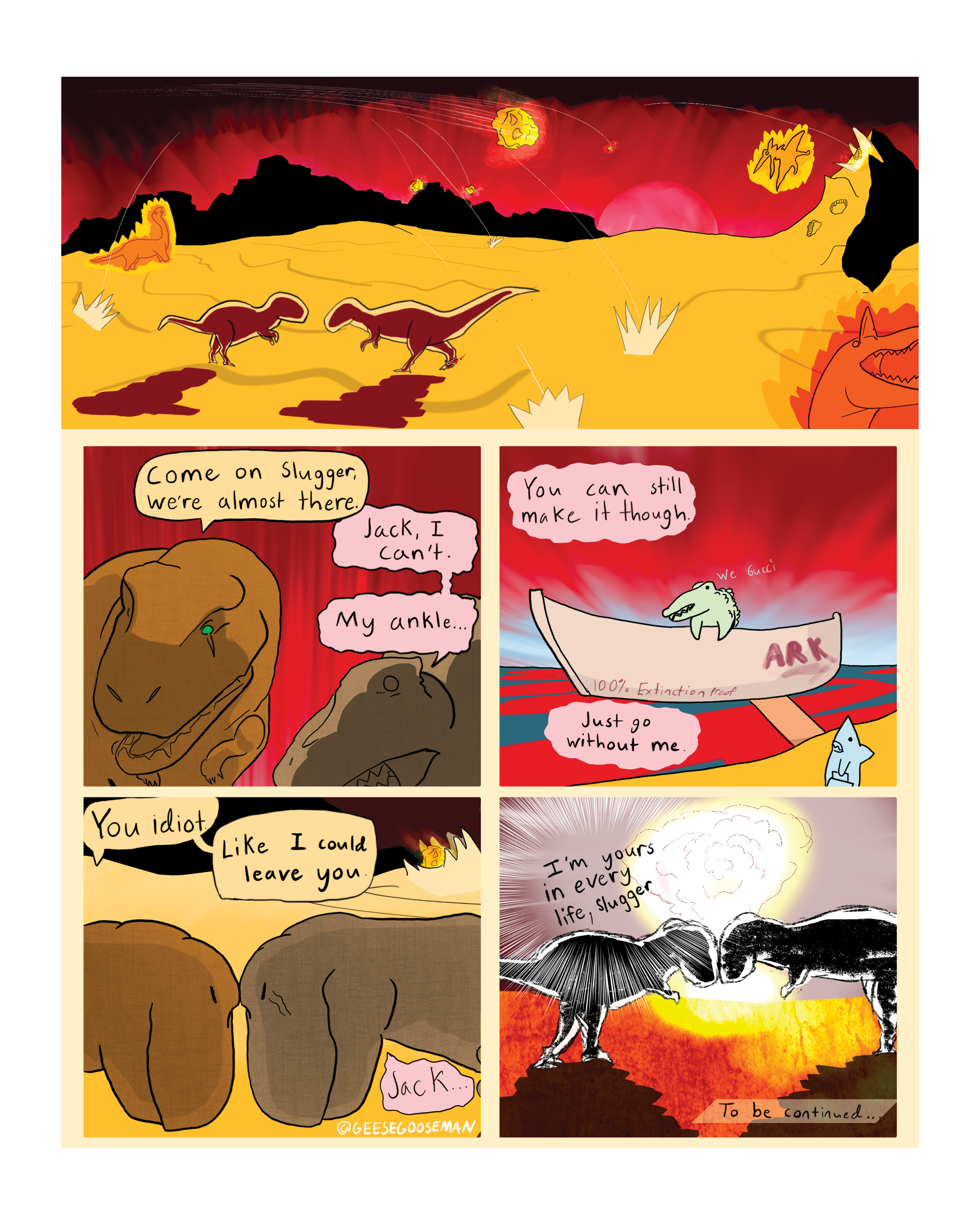 Jack and Slugger 1 (Gay Dinosaurs)