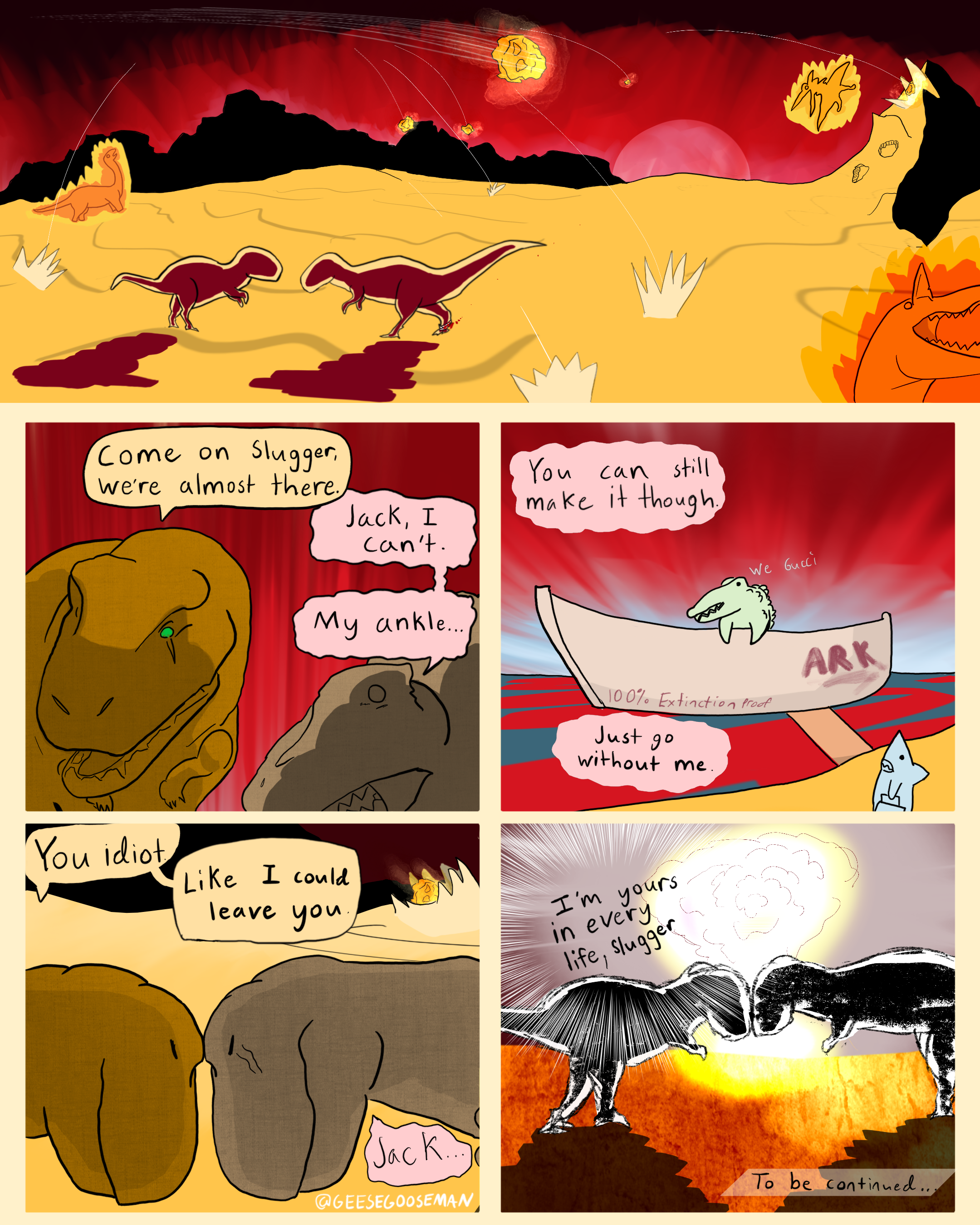 Jack and Slugger 1 (Gay Dinosaurs)